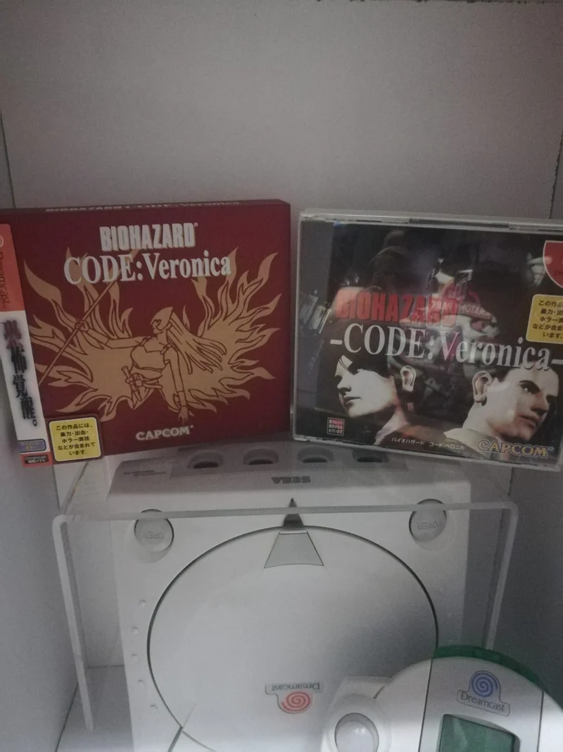 BIOHAZARD CODE : VERONICA DREAMCAST SEGA (versione japan)(usato)