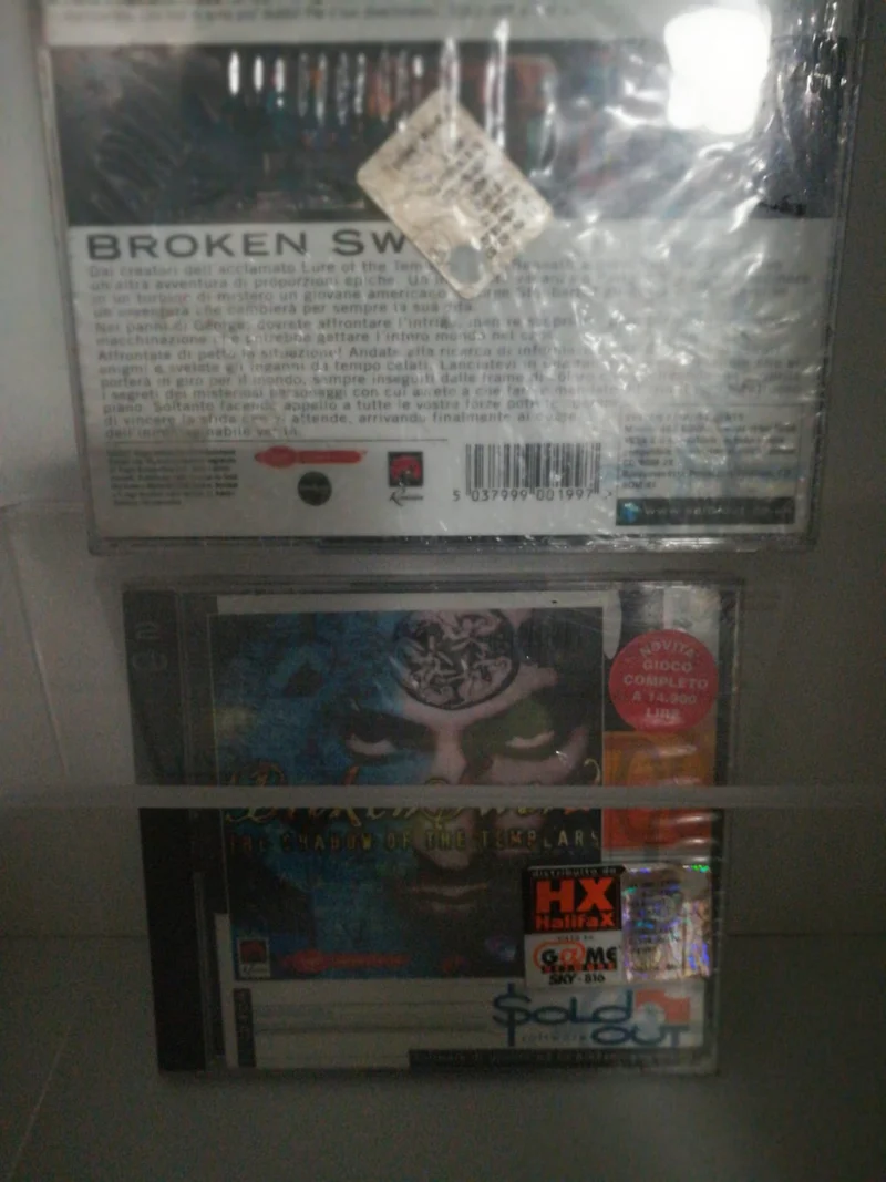 BROKEN SWORD THE SHADOW OF THE TEMPLARS PC (gioco completo)
