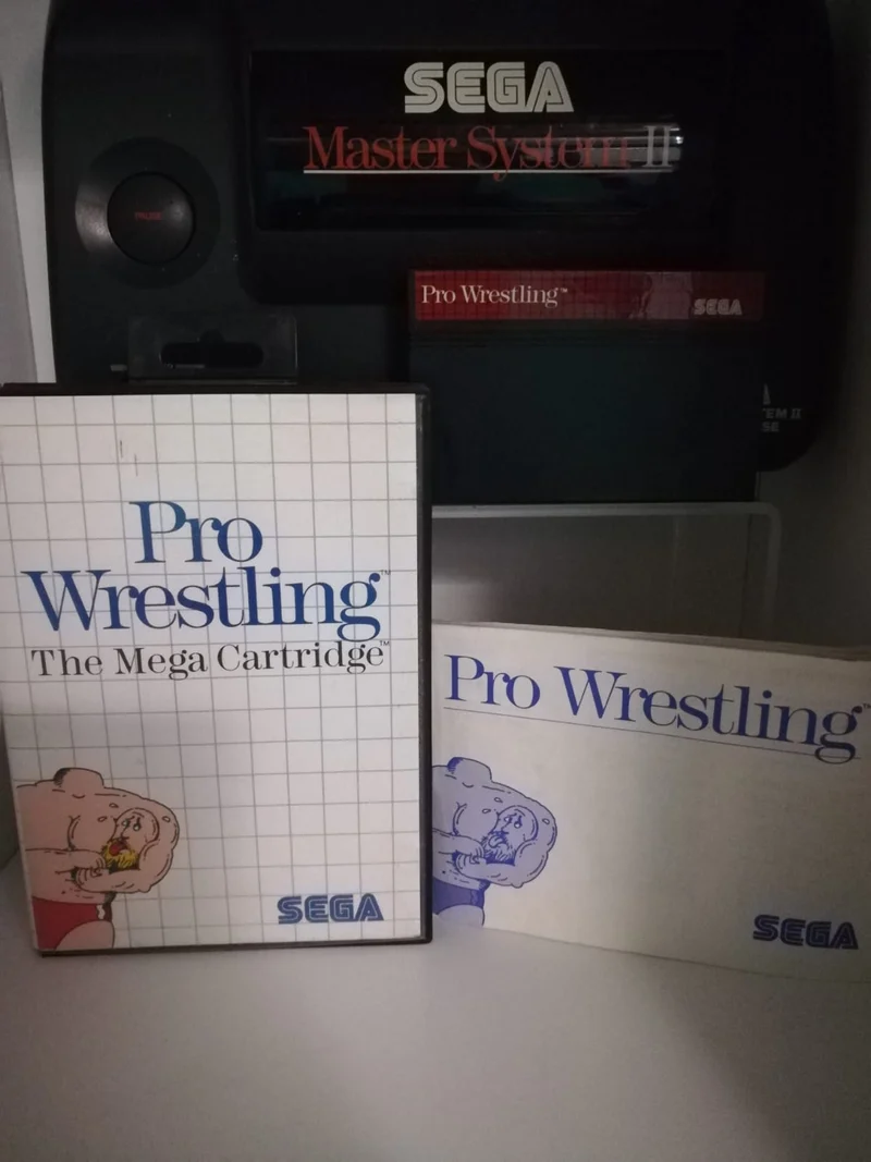 PRO WRESTLING MASTER SYSTEM SEGA