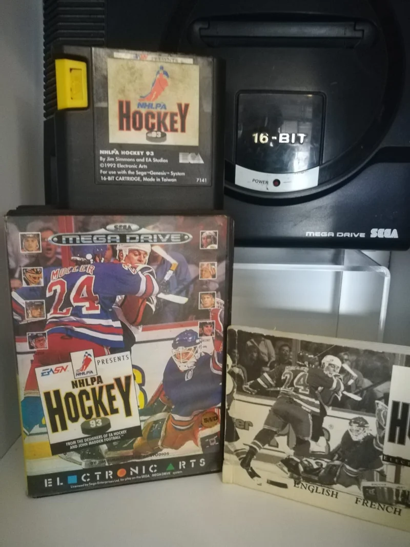 NHLPA HOCKEY 93 MEGA DRIVE SEGA