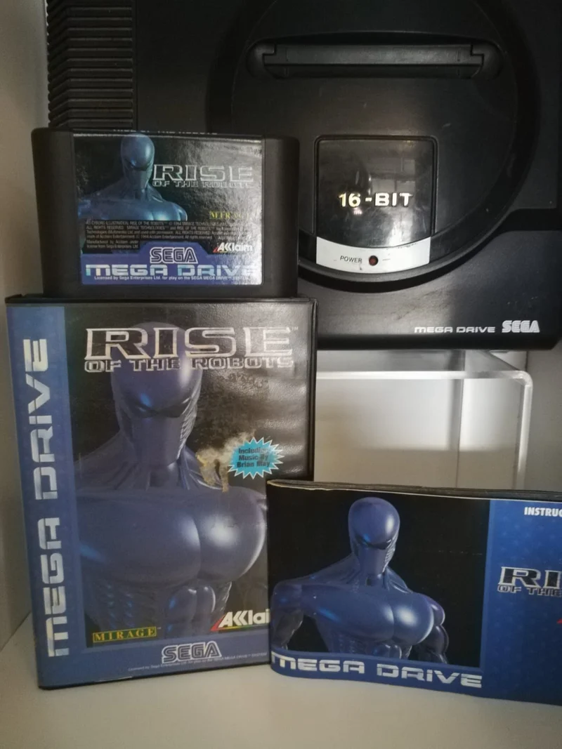 RISE OF THE ROBOTS MEGA DRIVE SEGA