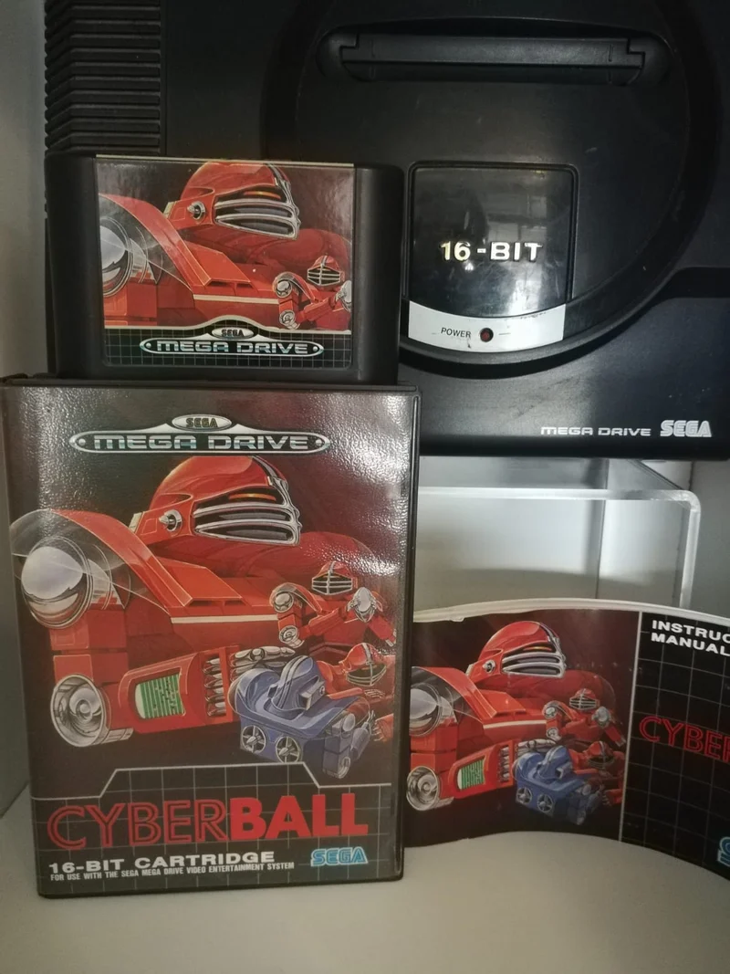CYBER BALL MAGA DRIVE SEGA