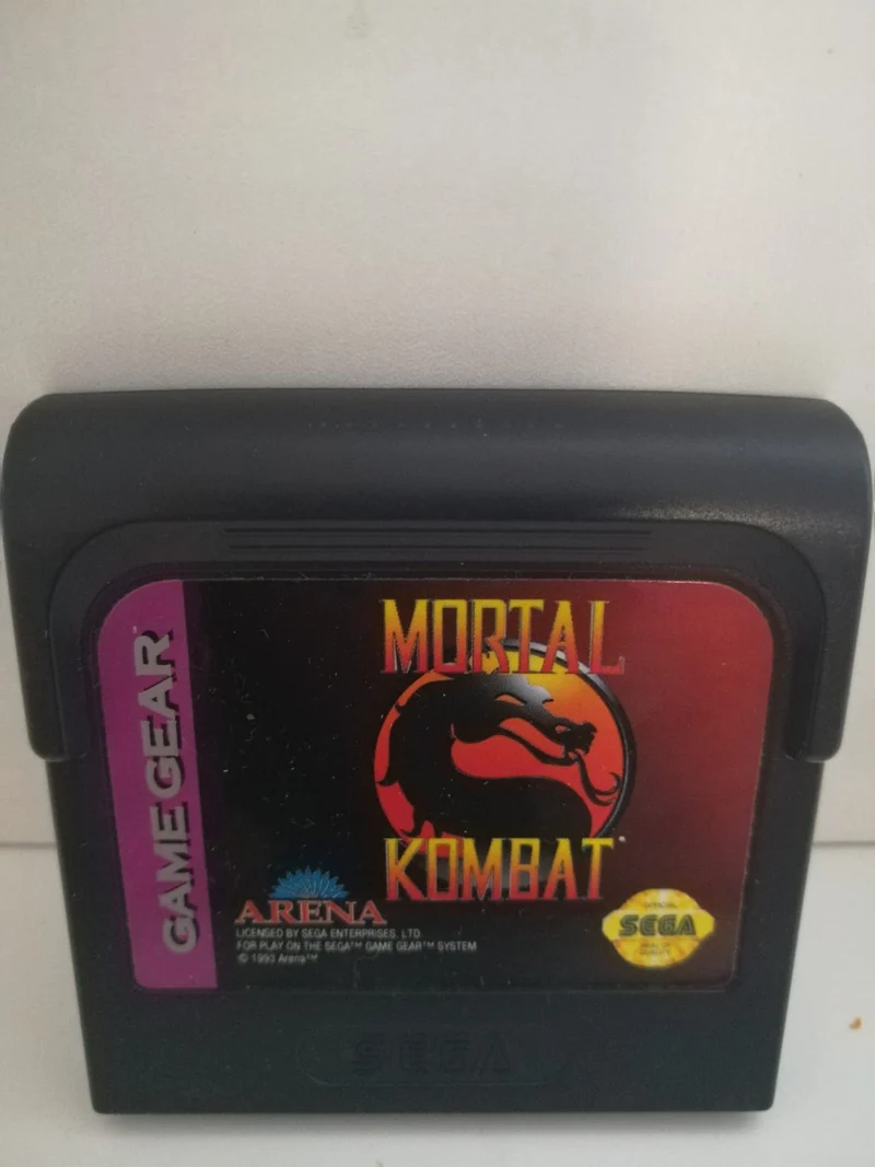 MORTAL KOMBAT GAME GEAR SEGA