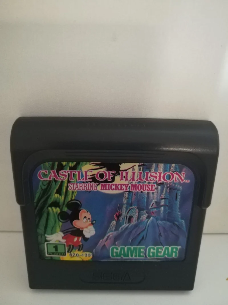 CASTLE OF ILLUSION STARRING MICKEY MOUSE GAME GEAR SEGA (usato garantito)