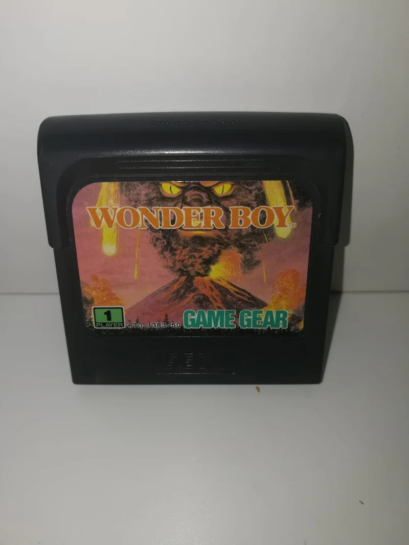 WONDER BOY GAME GEAR SEGA