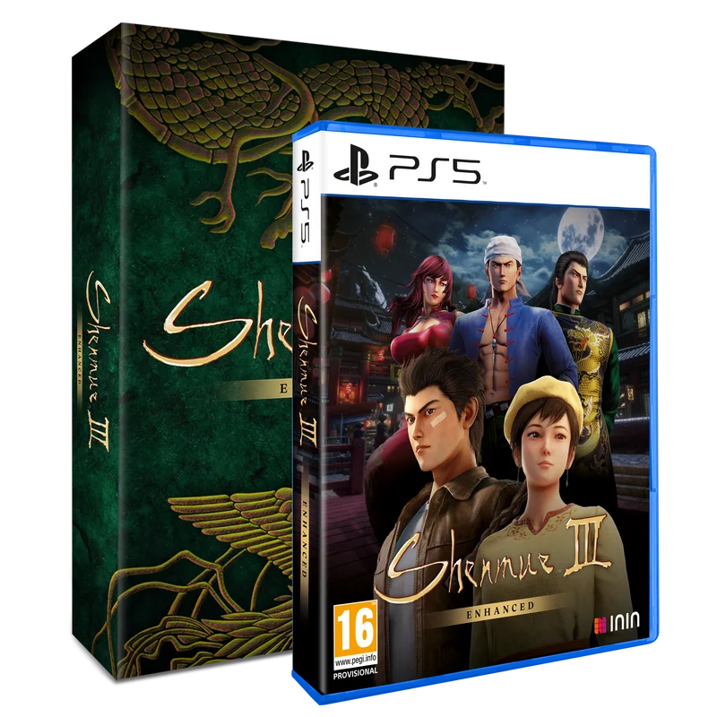Shenmue III Enhanced Special Edition Playstation 5 Edizione Europe IT/FR/SP [PRE-ORDINE]