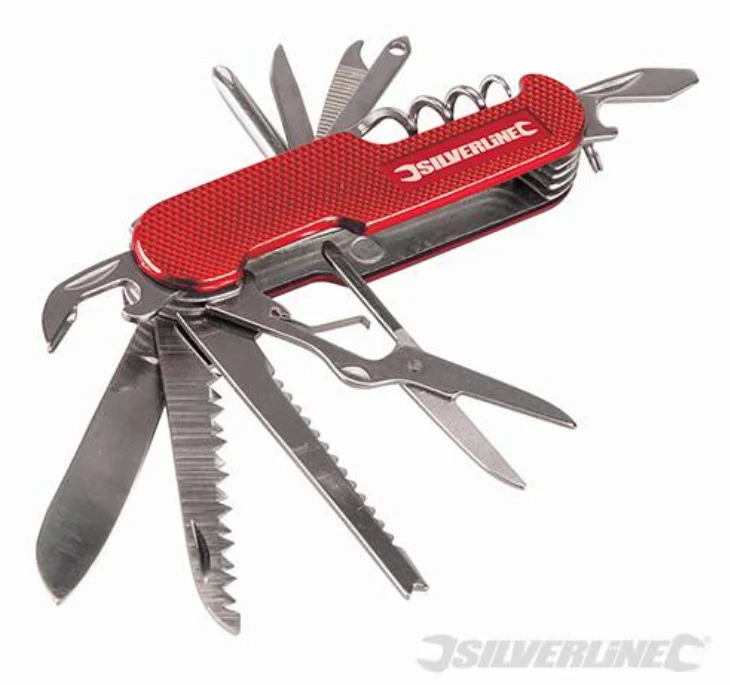 Coltello tascabile 14 funzioni