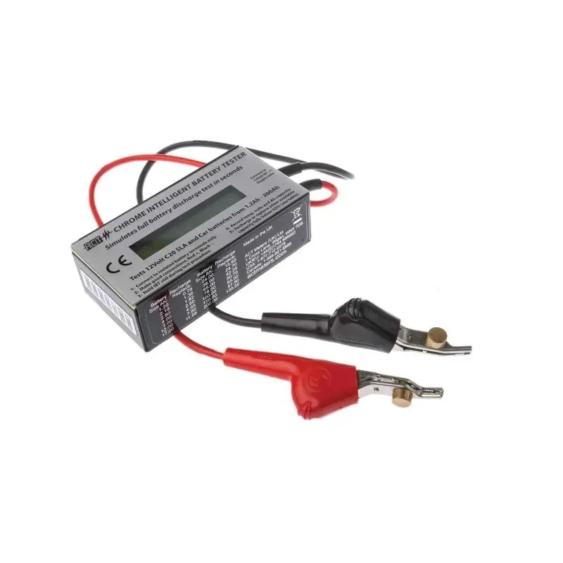ACT Meter CHROME-IBT - Tester per batteria ACT Meter da 12V