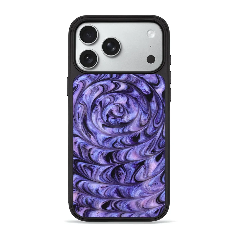 iPhone 18 Pro Max ResinArt Phone Case - Jacob (Purple, 830223)