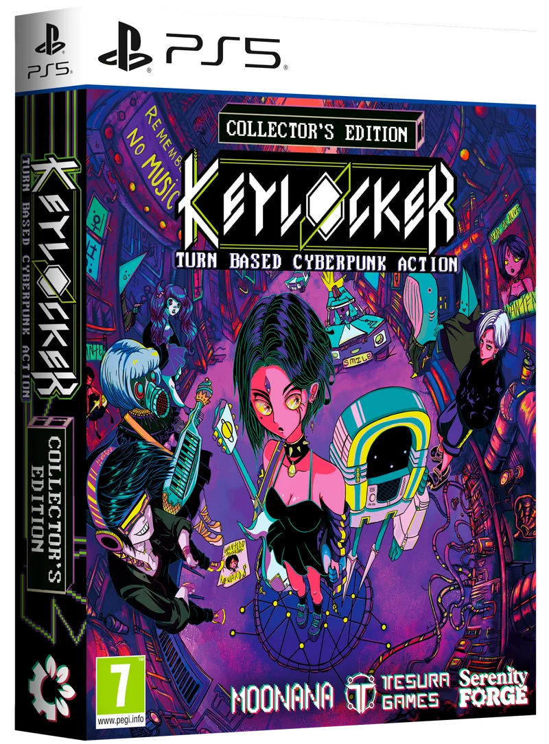 Keylocker | Turn Based Cyberpunk Action Collector's Edition Playstation 5 Edizione Europea [Pre-Ordine]