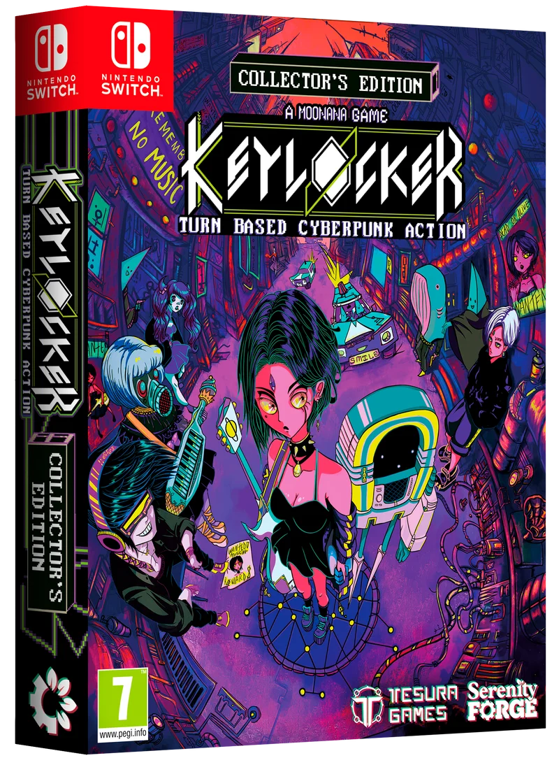 Keylocker | Turn Based Cyberpunk Action Collector's Edition Nintendo Switch Edizione Europea [Pre-Ordine]