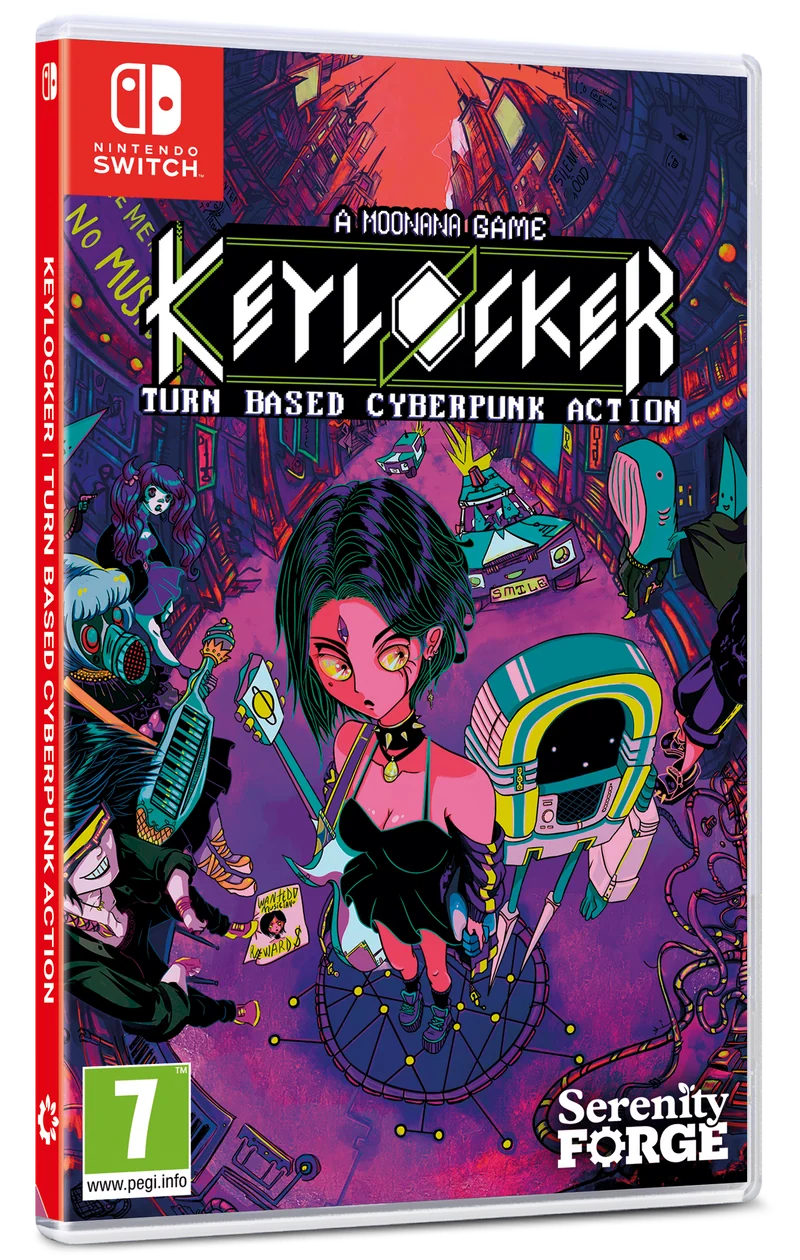Keylocker | Turn Based Cyberpunk Action Nintendo Switch Edizione Europea [Pre-Ordine]