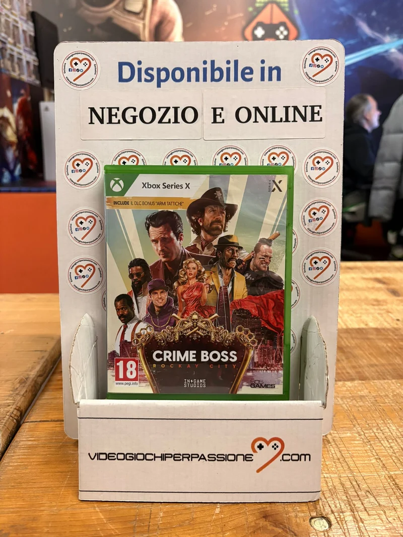 Crime Boss: Rockay City XBOX Series X (ver. italiana)(usato garantito)