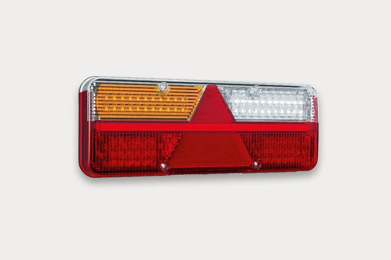 Lampada per rimorchio a LED grande Fristom con indicatore dinamico / 6 funzioni