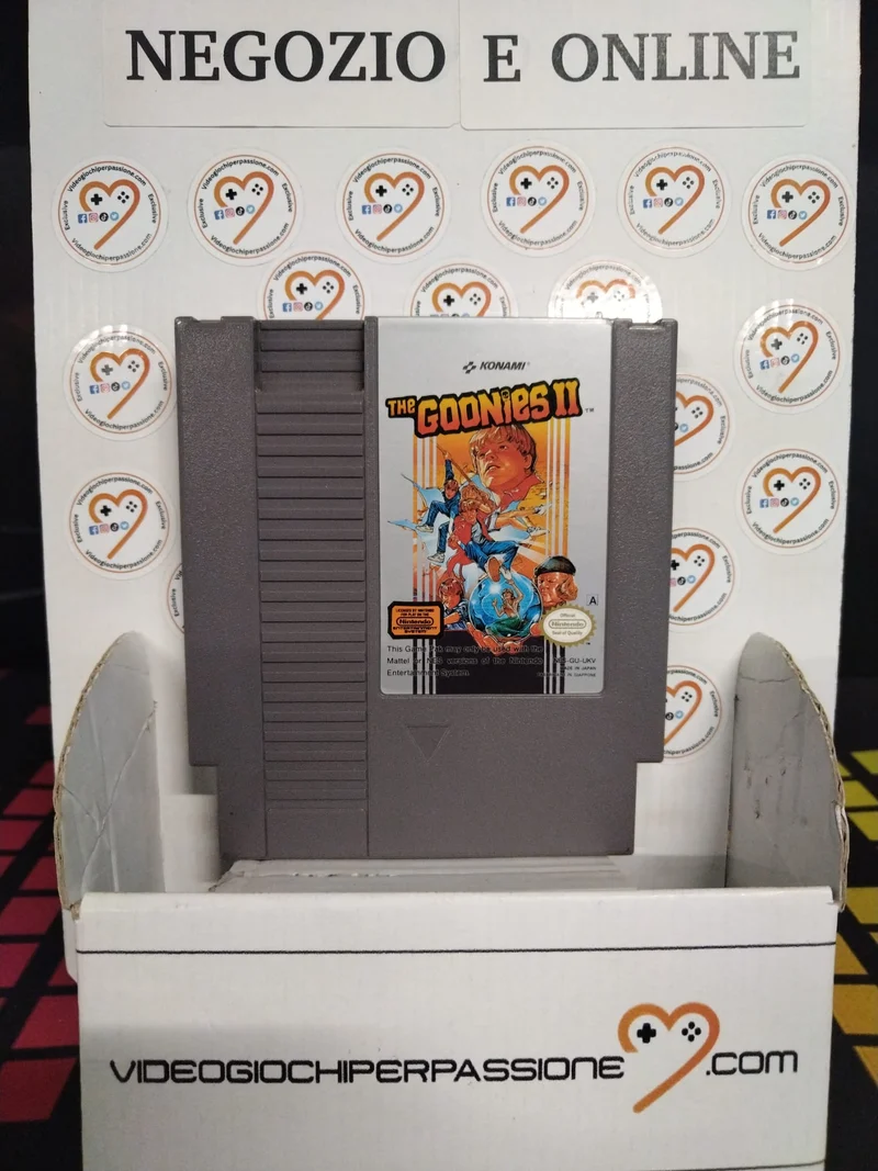 The Goonies 2 Nintendo Nes (usato)(ver. europea)(A)(solo cartuccia)