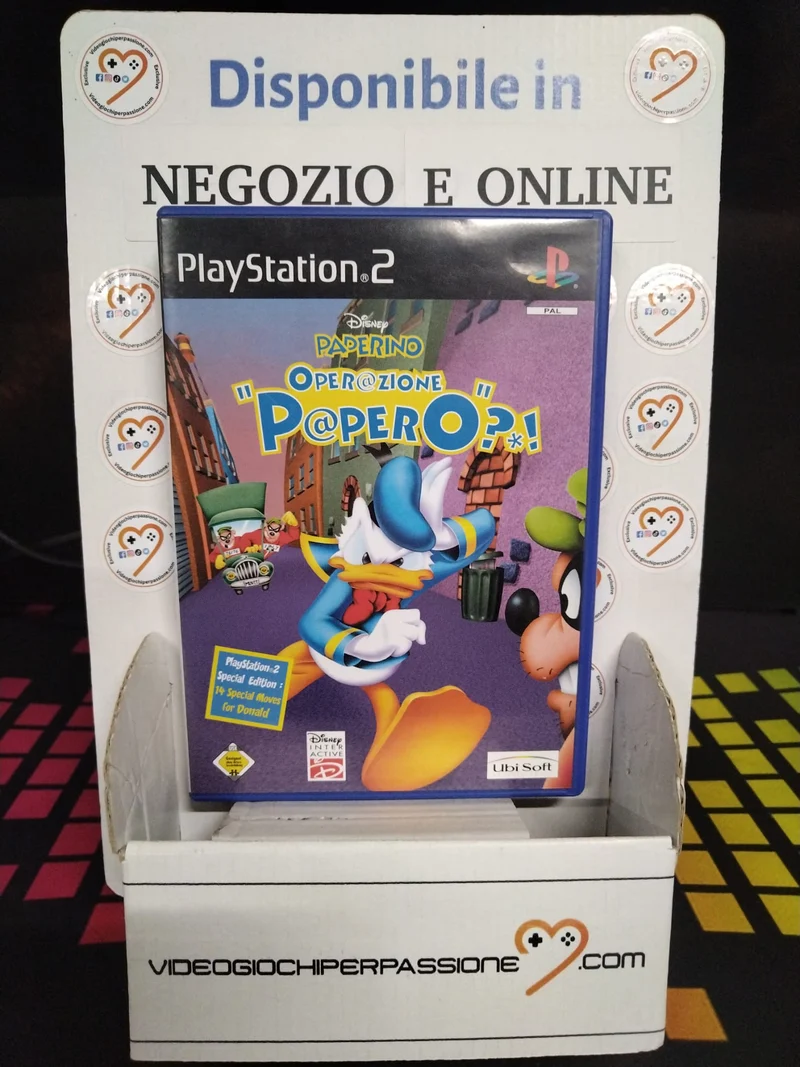 Disney Paperino Operazione Papero Ps2 (usato garantito)(ver. europea)