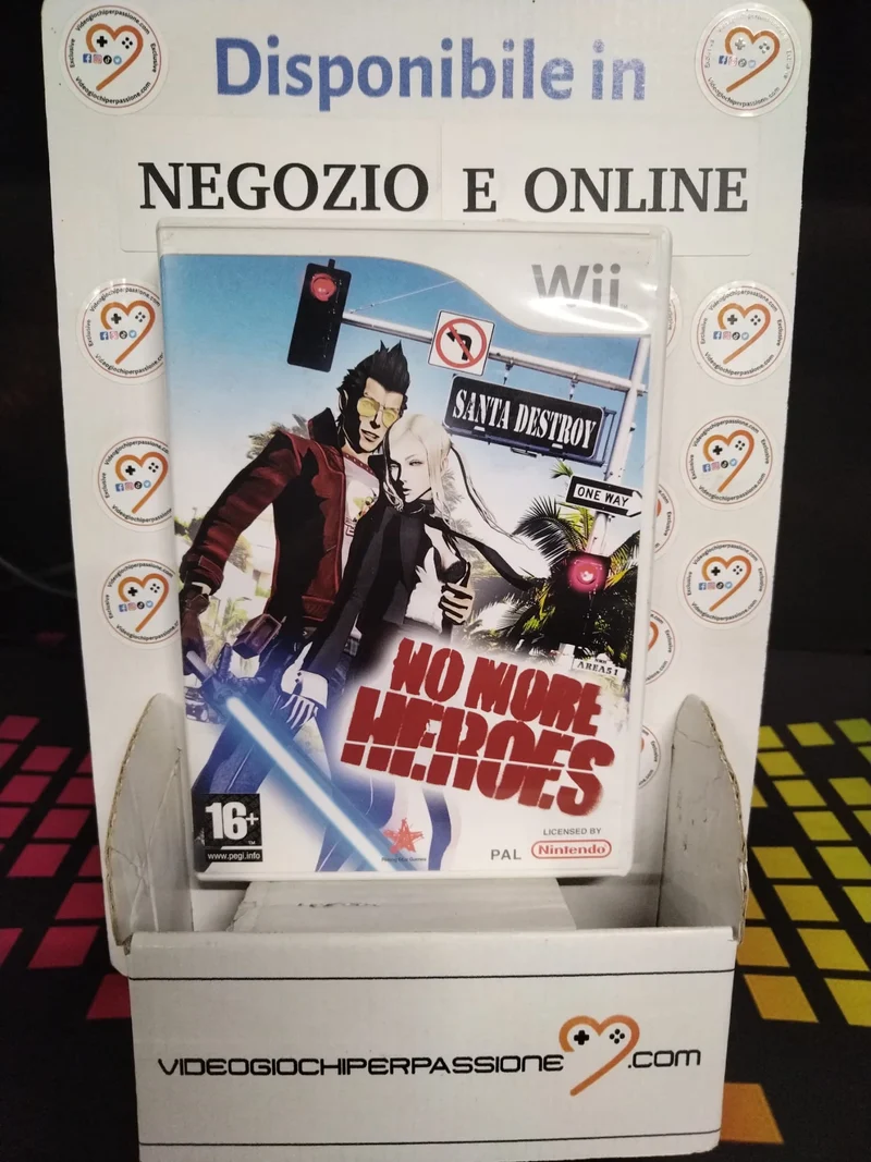 No More Heroes Nintendo Wii (usato garantito)(ver. italiana)