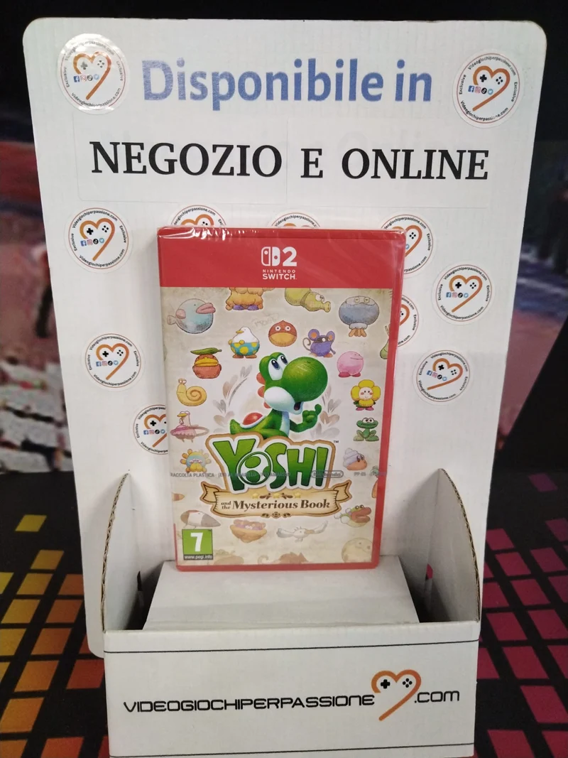 Yoshi and the Mysterious Book Nintendo Switch 2 Edizione Italiana
