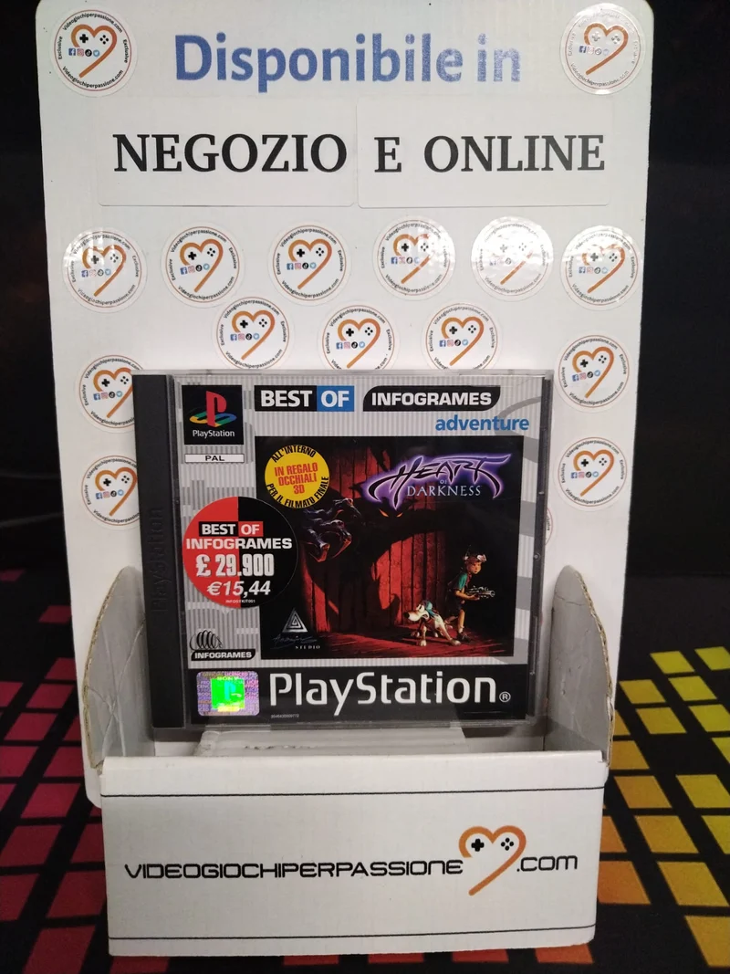 Heart Of Darkess PlayStation 1 (usato)(ver. italiana)