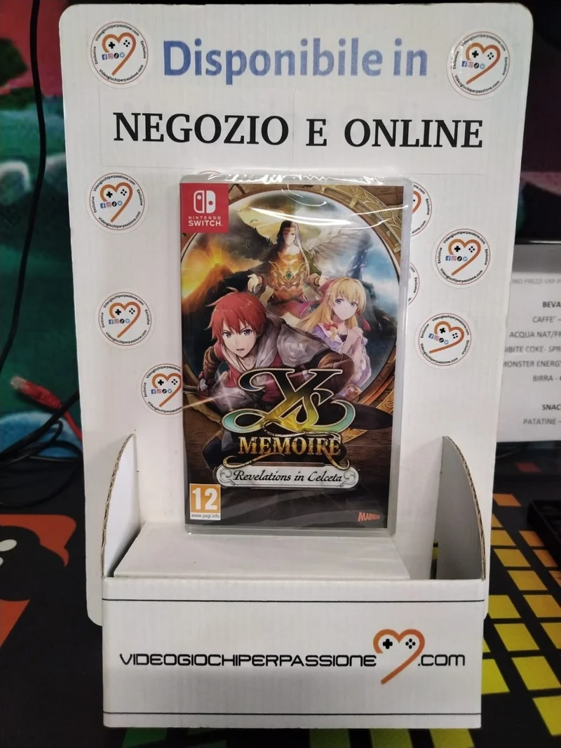 Ys Memoire: Revelations in Celceta Nintendo Switch Edizione Europea