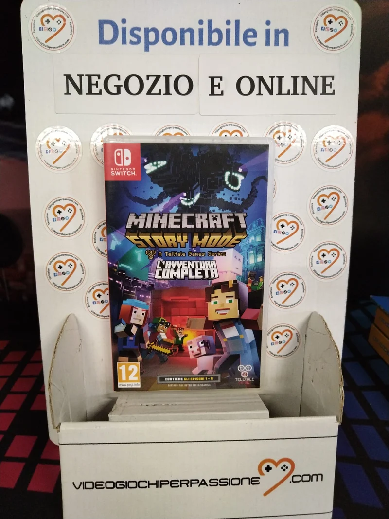Minecraft Story Mode - L'avventura completa Nintendo Switch(usato garantito)(ver. ita.)