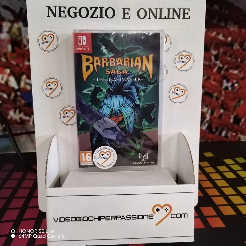 Barbarian Saga: The Beastmaster Nintendo Switch Edizione Euoprea