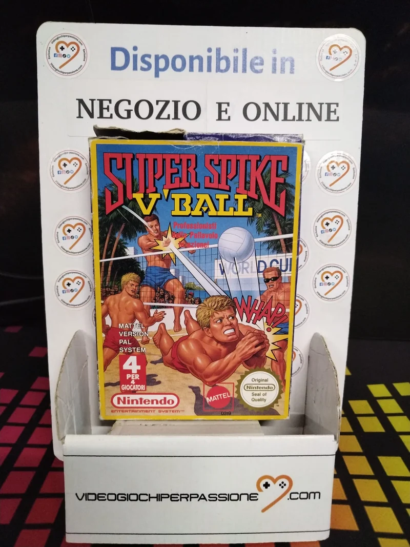 Super Spike V'Ball Nintendo NES (usato)(ver. italiana)(completo)