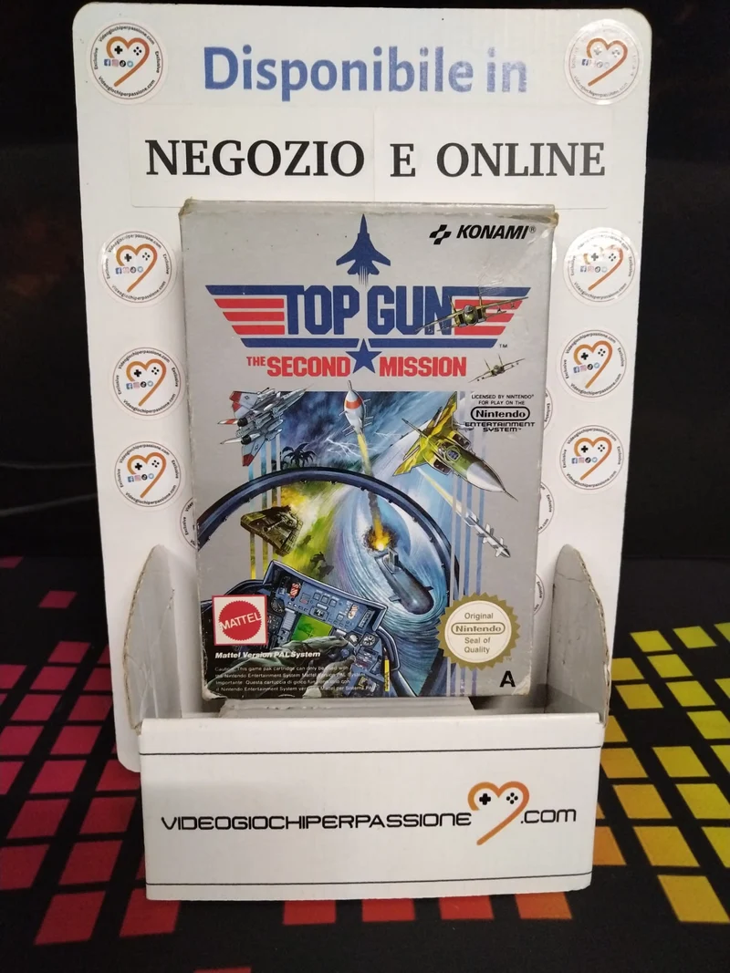 Top Gun La Seconda Missione Nintendo NES (usato)(ver. europea)(completo)(A)