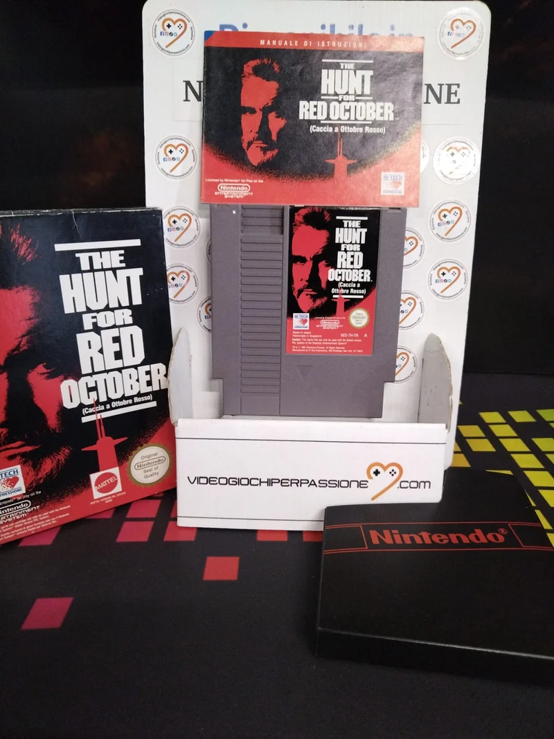 The Hunt For Red October Nintendo NES (usato)(ver. italiana)(completo)(A)