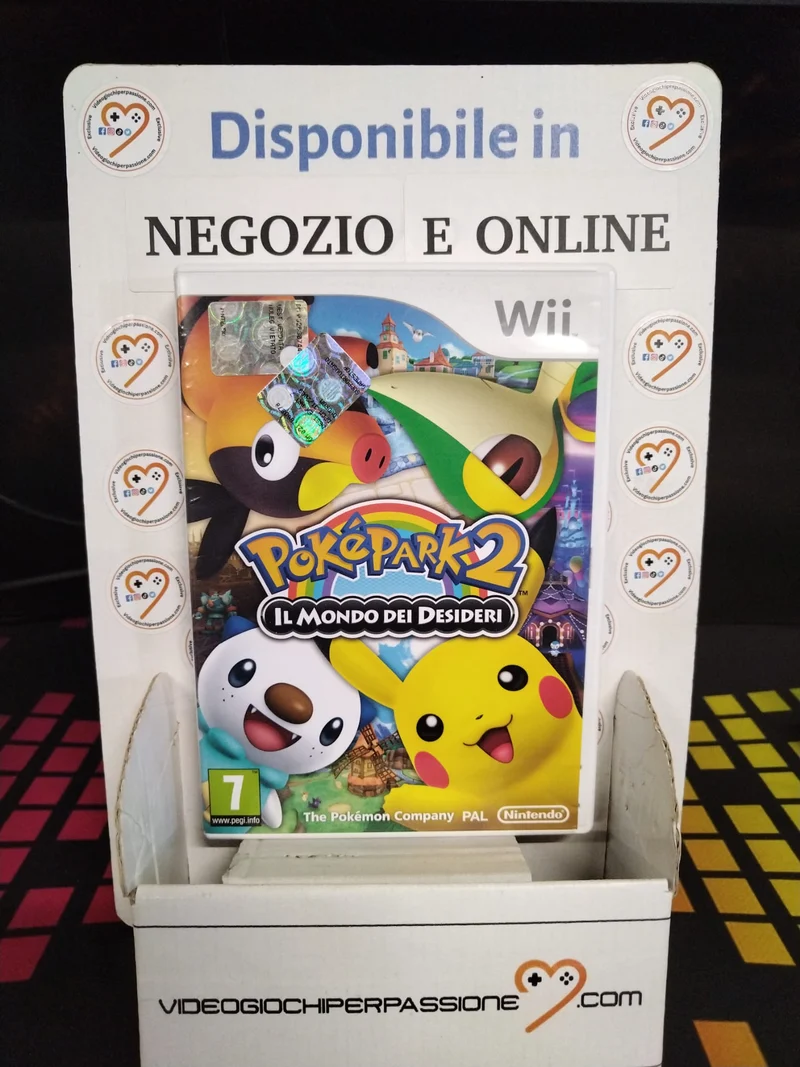 Poképark 2 il Mondo dei Desideri Nintendo Wii (usato garantito)(ver. italiana)