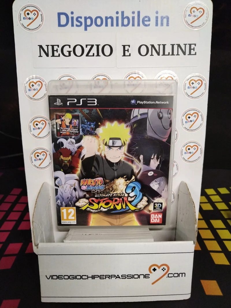 Naruto Shippuden: Ultimate Ninja Storm 3 - PlayStation 3 (usato garantito)(ver. italiana)
