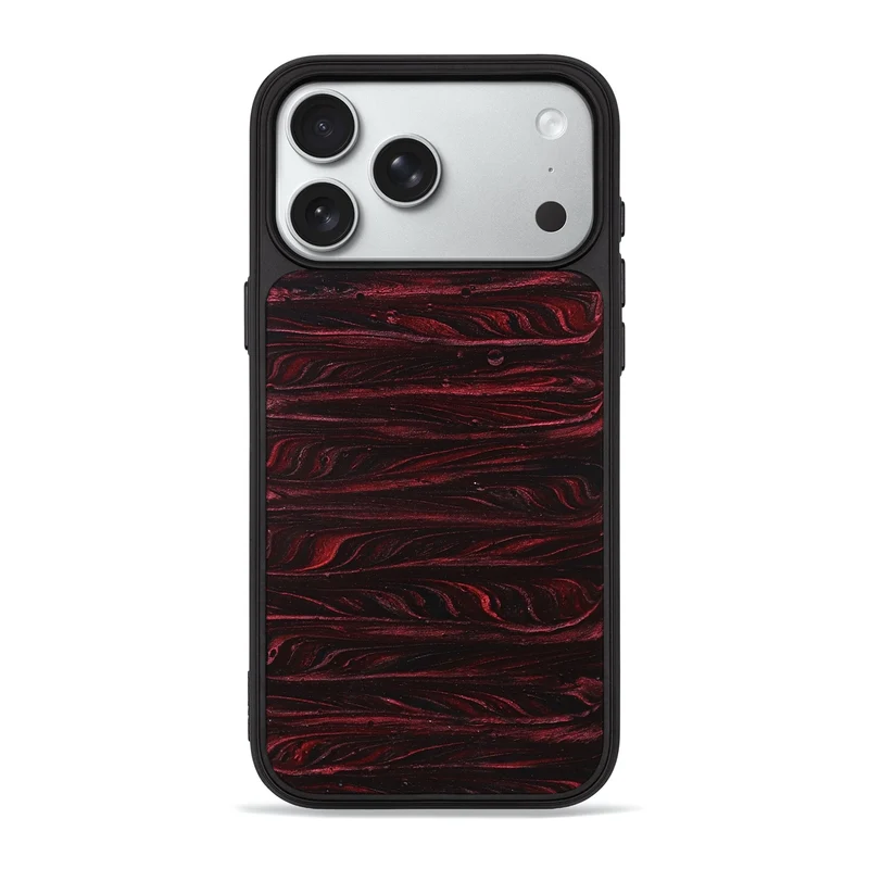 iPhone 18 Pro Max ResinArt Phone Case - Emryn (Wood Burl, 830219)