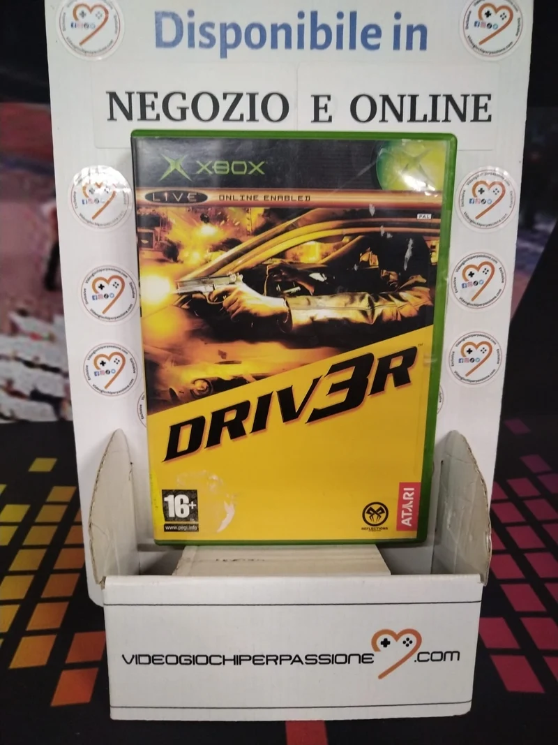 Driver 3 Xbox (usato)(versione ita. spa.)