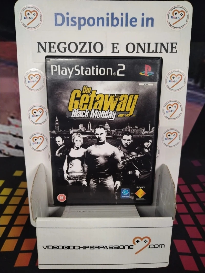 The Getaway: Black Monday PS2 (usato)(versione europea)