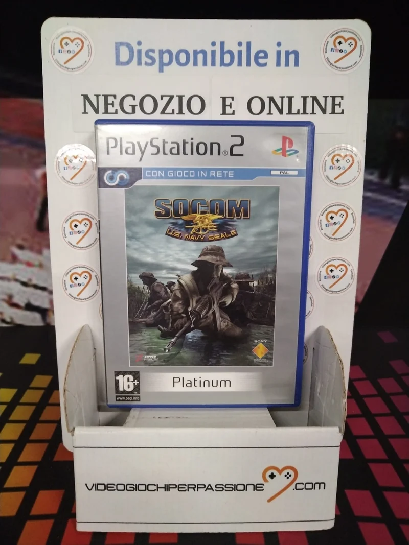 Socom U.S Navy Seals Playstation 2 (usato)(versione italiana)