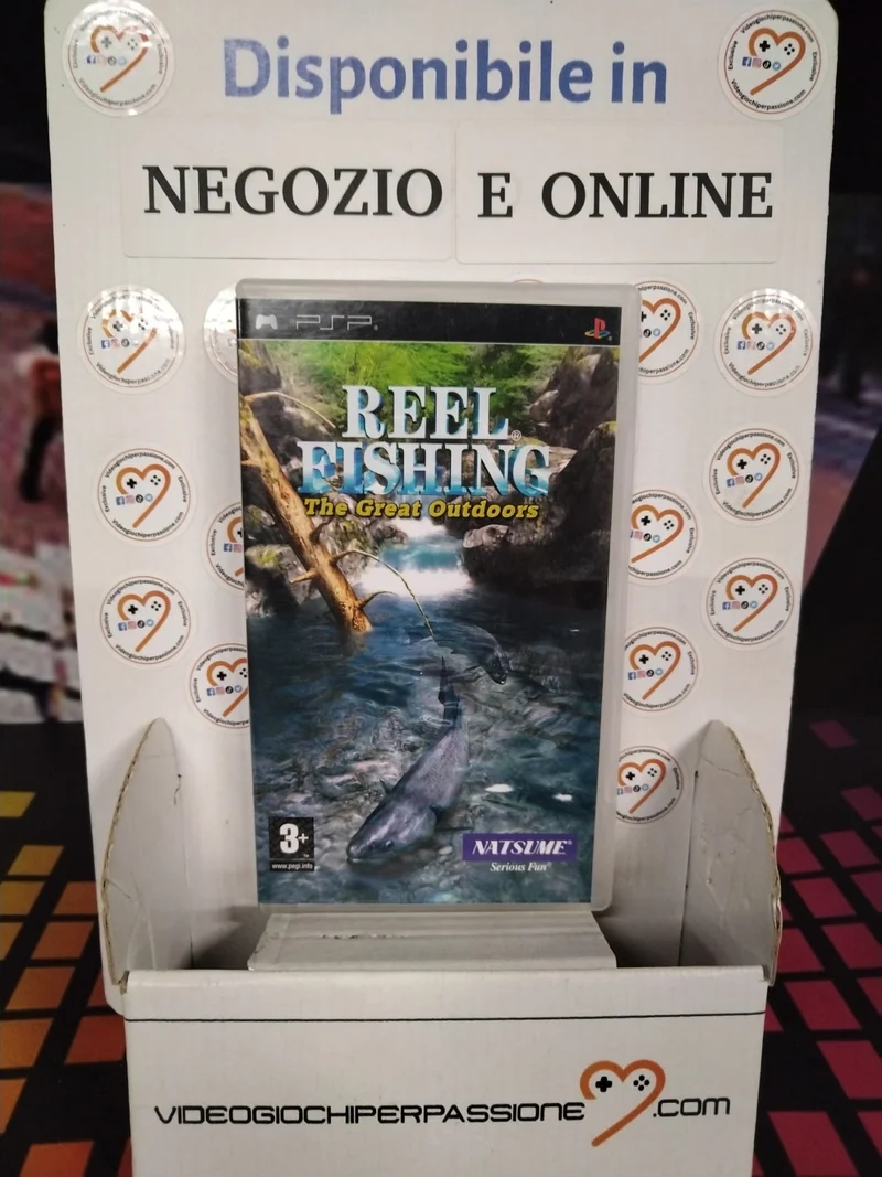 Reel Fishing The Great Outdoors PSP (usato)(ver. europea)