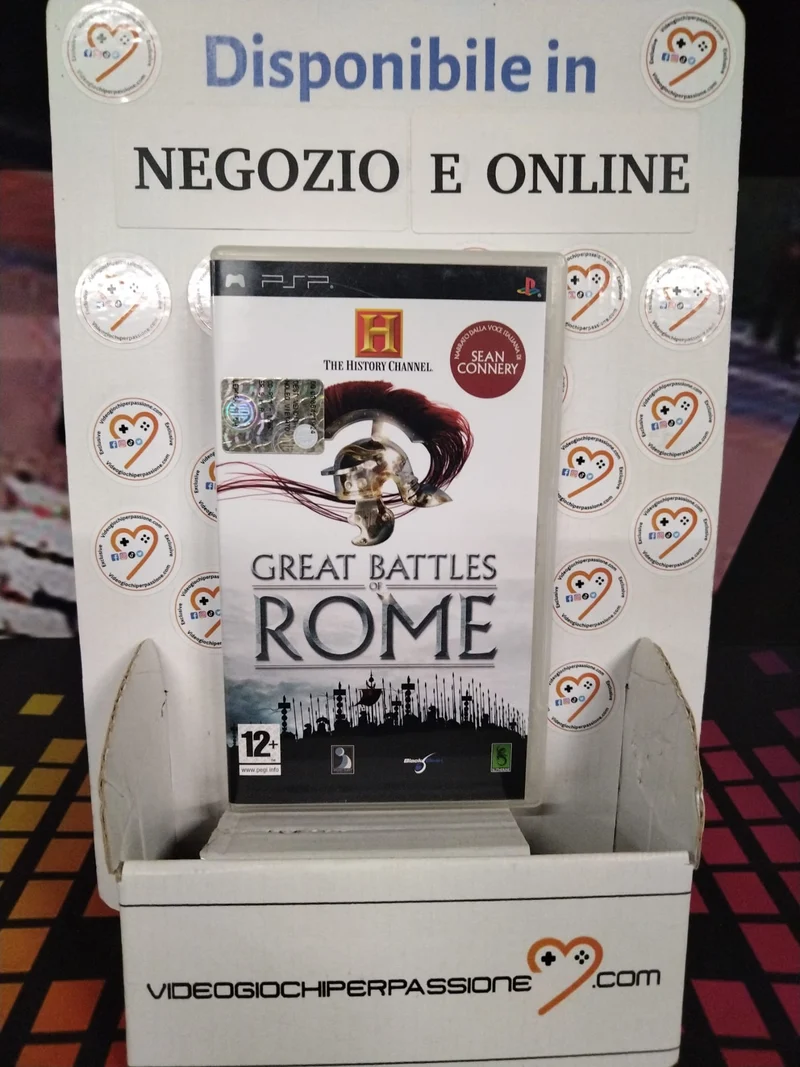 The History Channel Great Battles Of Rome PSP (usato)(ver. italiana)