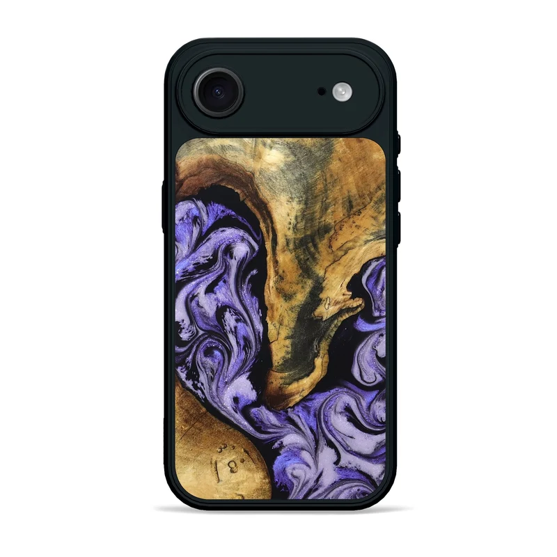 iPhone 17 Air Wood Phone Case - Fredric (Purple, 830222)