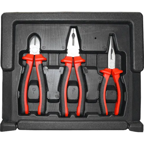 Set di pinze VDE / 3 pezzi