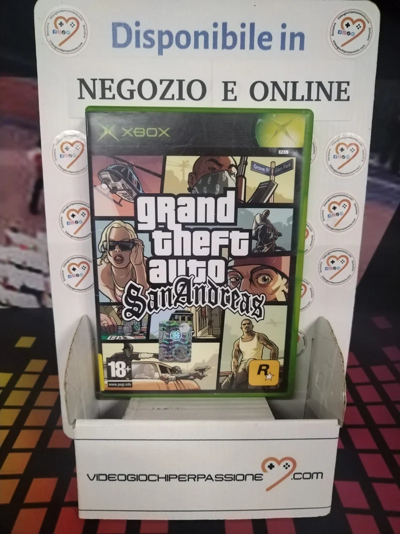 GTA San Andreas XBOX (usato)(versione italiana)
