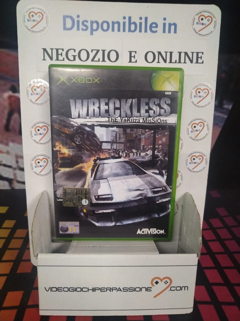 Wreckless The Yakuza Missions XBOX (usato)(versione italiana)