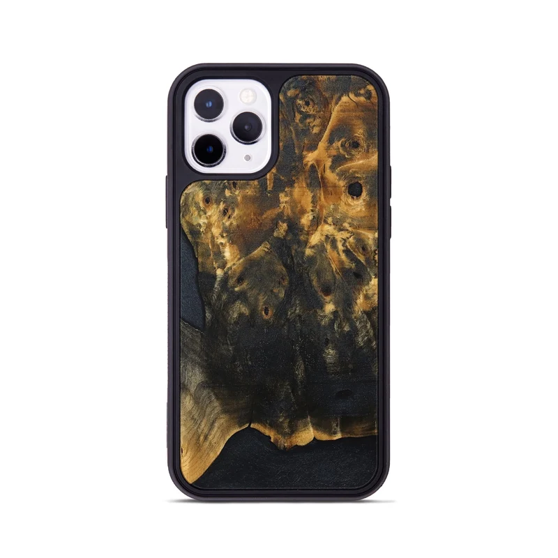 iPhone 11 Pro Wood Phone Case - Tamya (Wood Burl, 830203)