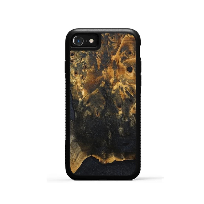 iPhone SE Wood Phone Case - Tamya (Wood Burl, 830203)