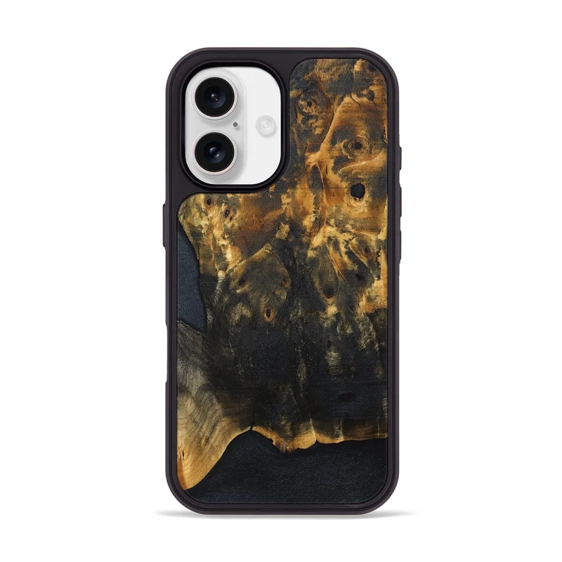 iPhone 17 Wood Phone Case - Tamya (Wood Burl, 830203)