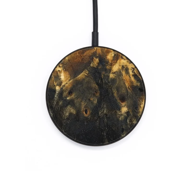 Circle Wood Wireless Charger - Tamya (Wood Burl, 830203)
