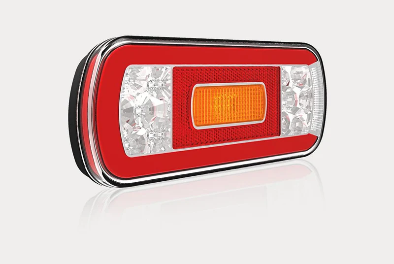 Fristom FT130 Fanale posteriore a LED per rimorchio / Effetto neon a 5 funzioni