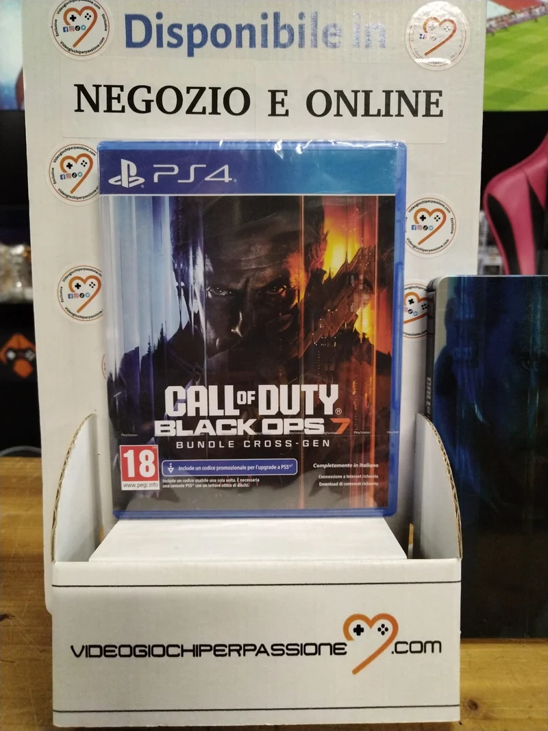 Call of Duty : Black Ops 7 - PlayStation 4 Versione Italiana con Steelbook