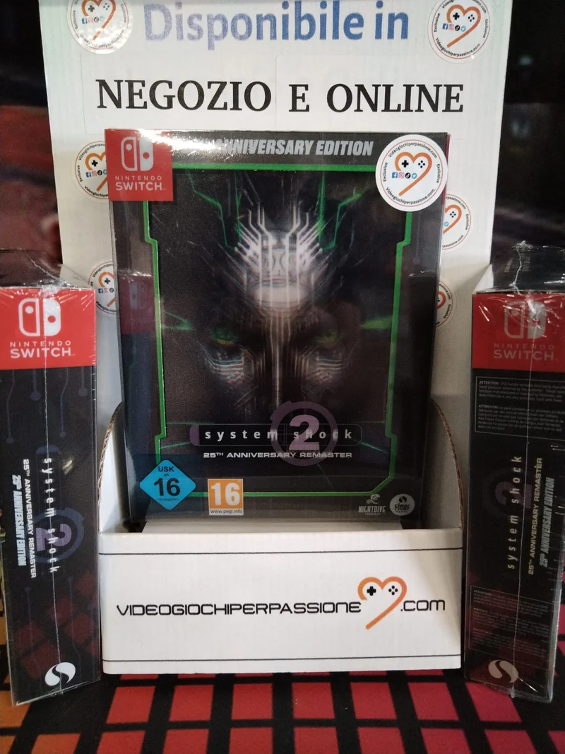 System Shock 2: 25th Anniversary Remaster Deluxe Edition Nintendo Switch Edizione Europea