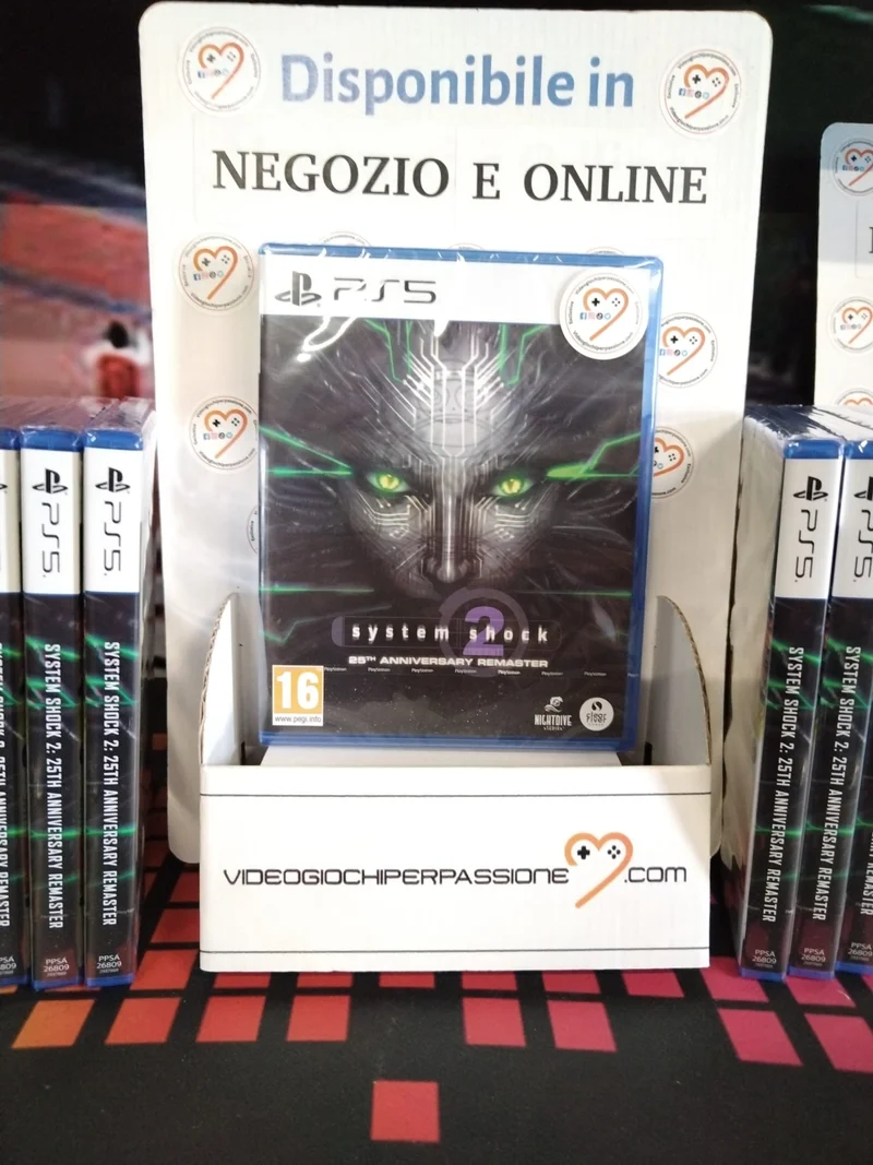 System Shock 2: 25th Anniversary Remaster Playstation 5 Edizione Europea
