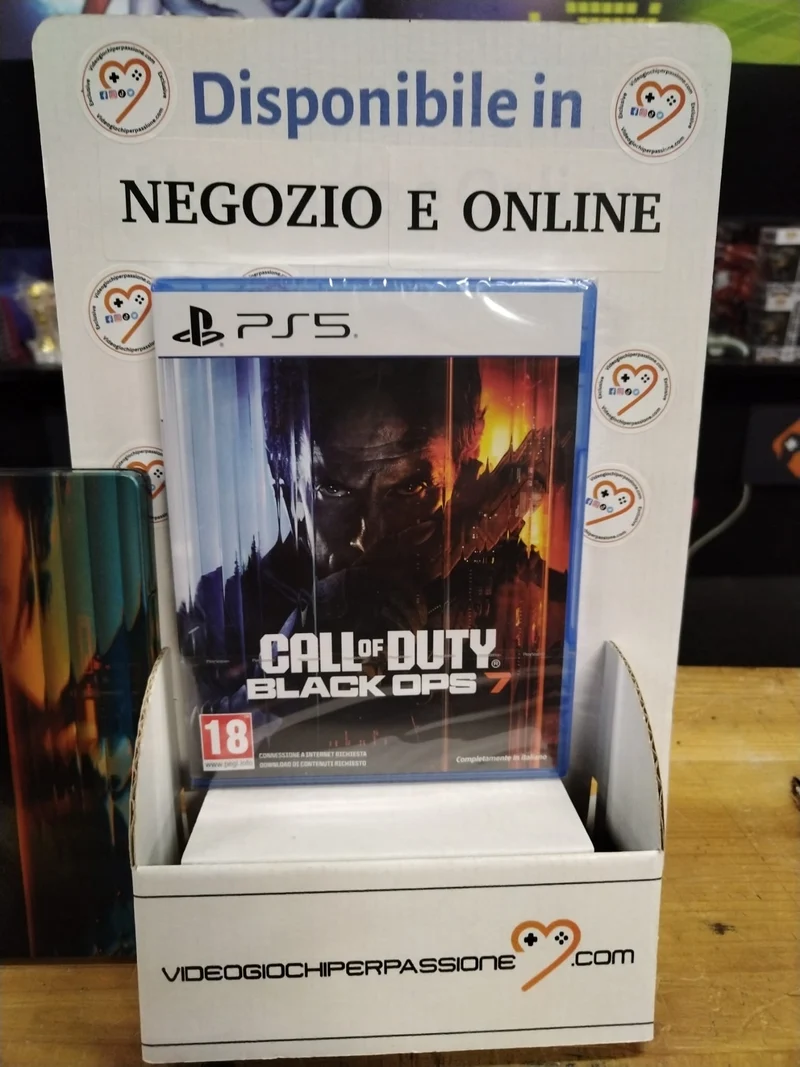 Call Of Duty Black Ops 7 PS5 Versione Italiana con Steelbook